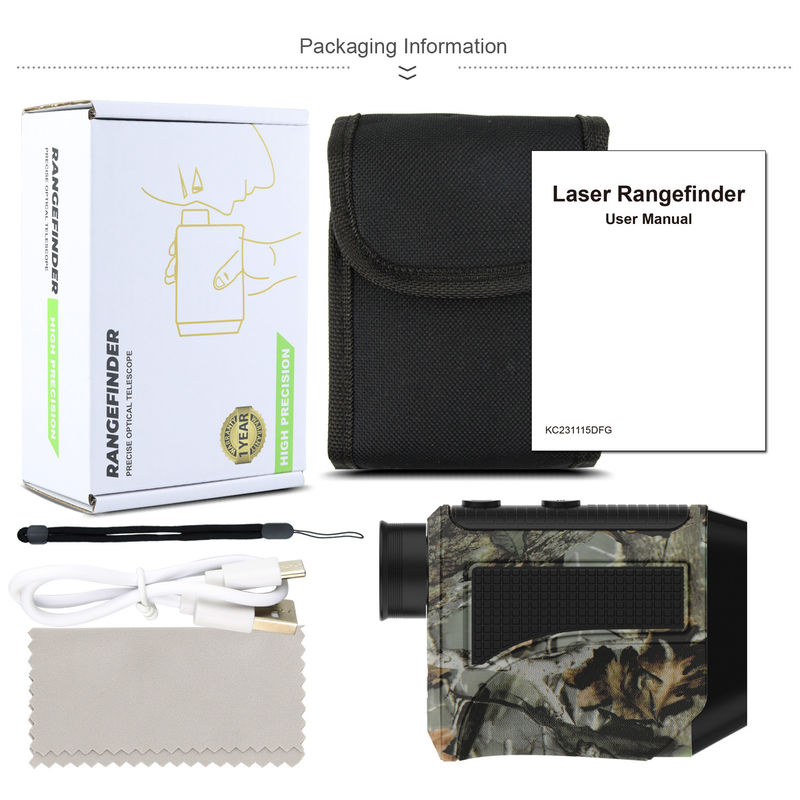 5-1000m portée du rayon d'action Laser Télémètre de camouflage Distancemètre pour les mesures à longue distance