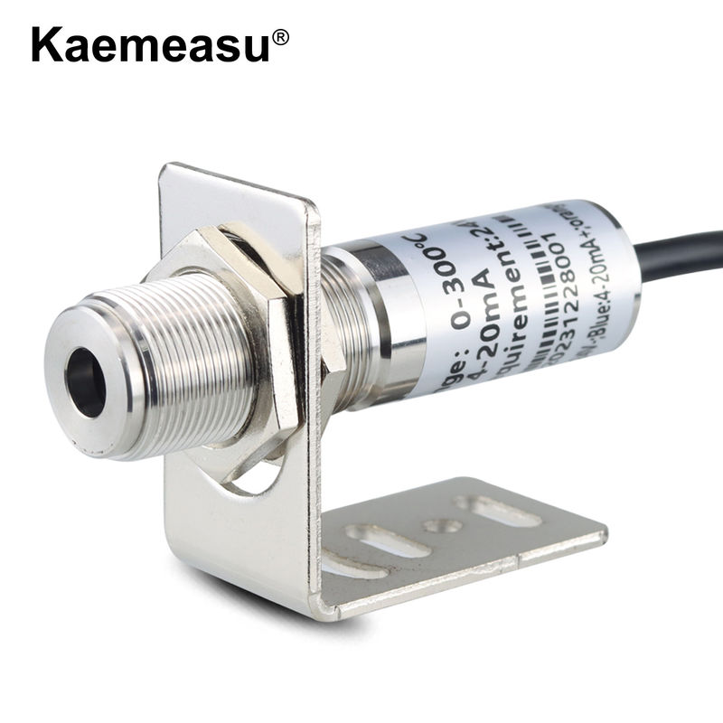 Kaemeasu 4 ~ 20mA Capteur de température en acier inoxydable Transmetteur de pyromètre infrarouge à haute température industrielle