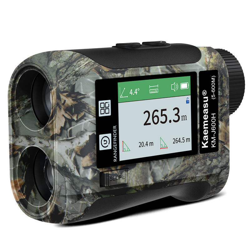 Kaemeasu Distancefinder laser de haute précision USB Modèle de charge Distancefinder de chasse avec commutateur de pente J1500
