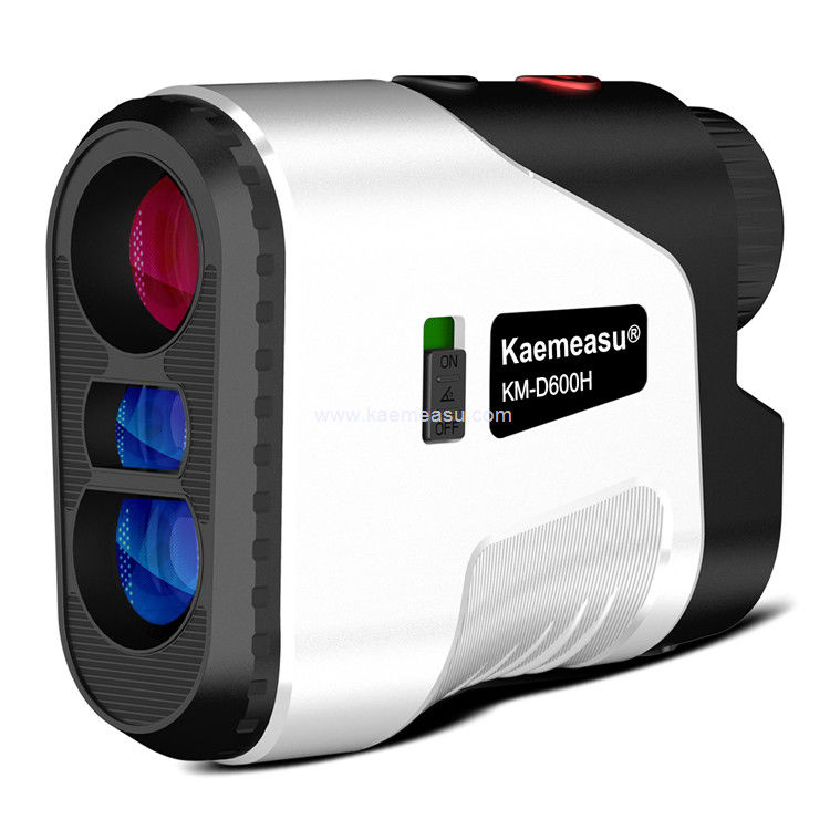 Kaemeasu Portable Laser Range Finder Golf Téléscope Angle de mesure 6,5X Amélioration Rangeinder de chasse D600