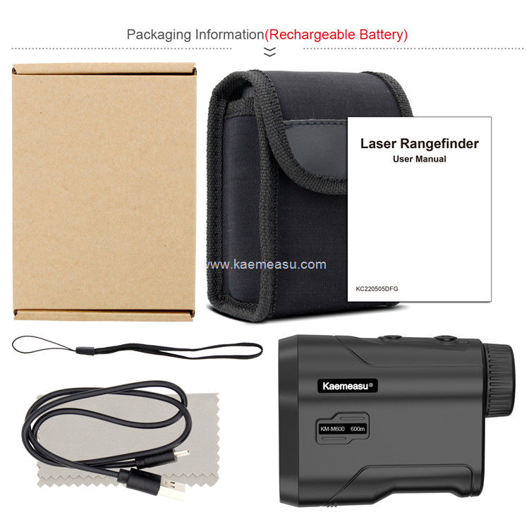 Kaemeasu Range Finder Pente Scope Laser Télémètre à distance Téléscope à modes multiples Télémètres laser M800