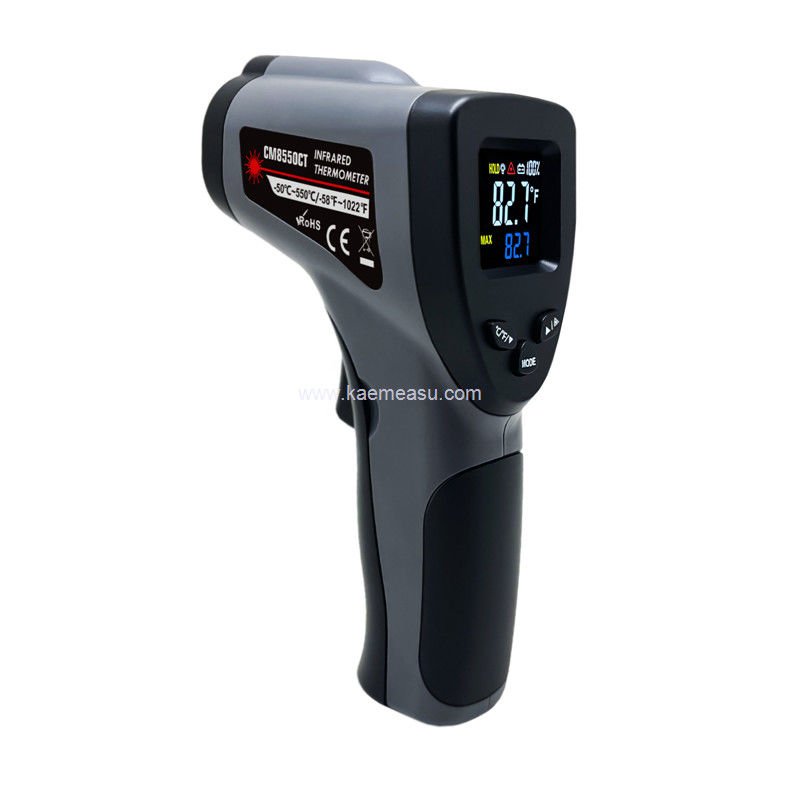Kaemeasu 500ms Affichage couleur Laser Thermomètre de chaleur Pistolet pour cuisiner