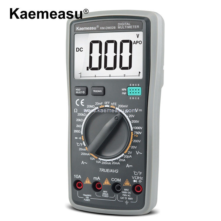 Kaemeasu 02B OEM ODM Multimètres électriques Testeur de résistance de courant RMS réel