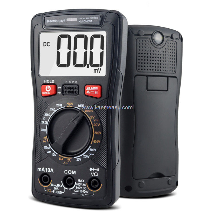 Kaemeasu 09A Multimètre numérique Ture RMS Mesure de la tension de courant 2000 Compteur de pince