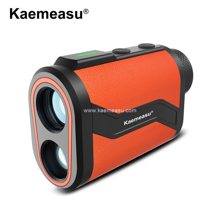 Kaemeasu Golf Rangefinder 6.5X Laser Rangefinder en peau d'aluminium avec fonction d'aimant de verrouillage du mât MAL600