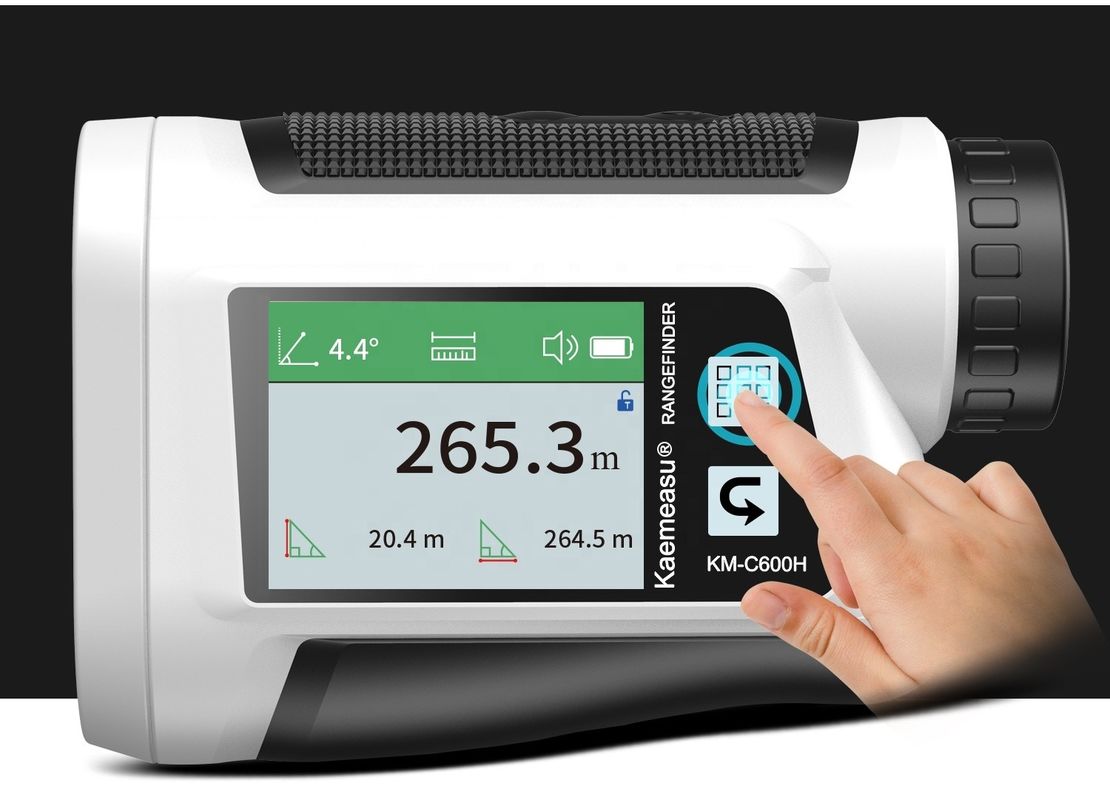 Écran tactile numérique de 600m Oem, mesureur de distance de golf laser, télémètre laser.
