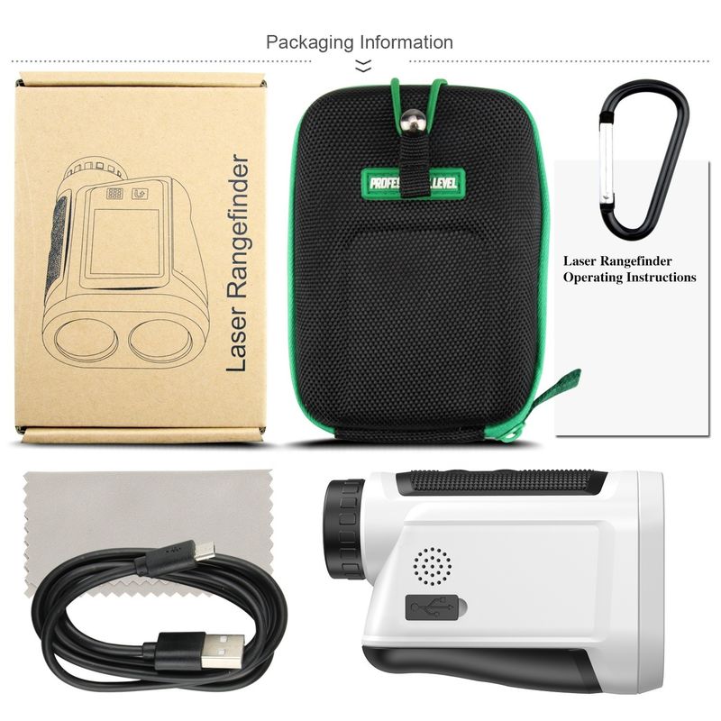 Écran tactile numérique de 600m Oem, mesureur de distance de golf laser, télémètre laser.
