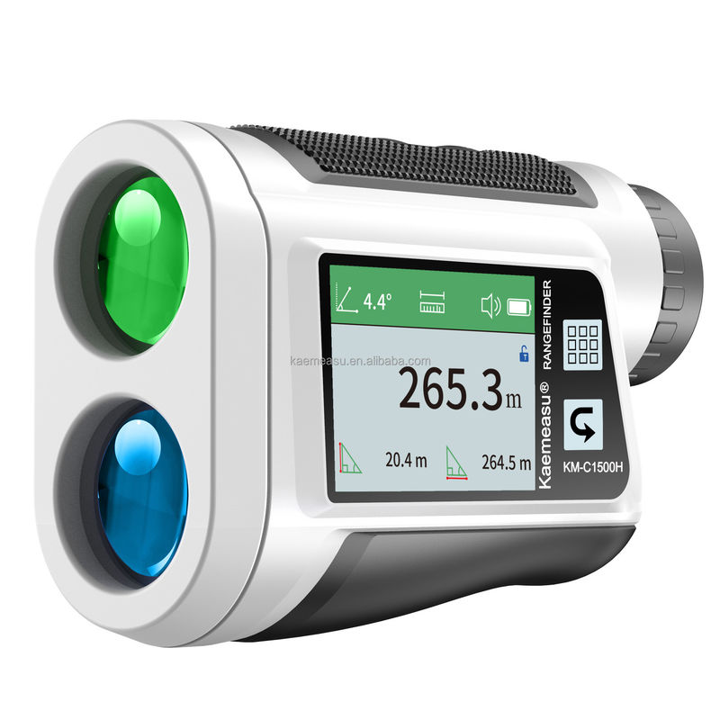 OEM 6x Rangefinder Laser Monté Rangefinder Golf Laser Rangefinder Batterie au lithium Type tactile rechargeable Écran couleur IP54