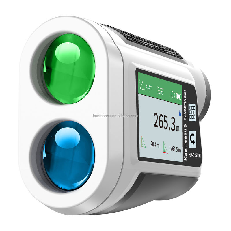 OEM 6x Rangefinder Laser Monté Rangefinder Golf Laser Rangefinder Batterie au lithium Type tactile rechargeable Écran couleur IP54