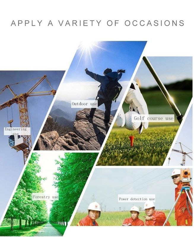 Télémètre à distance laser mini Golf Laser Télémètre à distance laser pour la chasse Téléscope 600m
