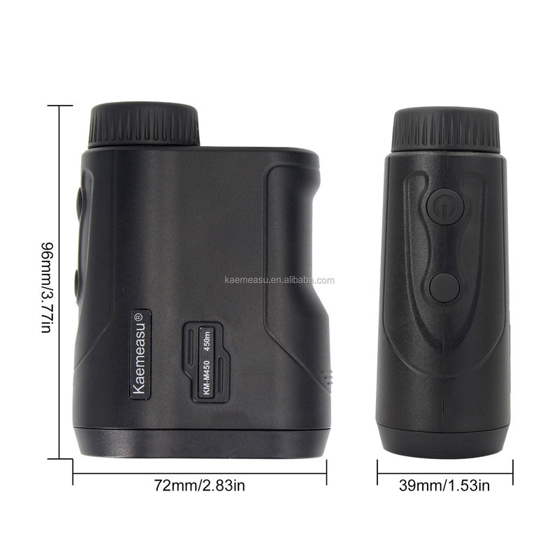 OEM de bonne qualité Télémètre laser rechargeable de 450 mètres Télémètre laser numérique de chasse/golf/sport/ingénieur