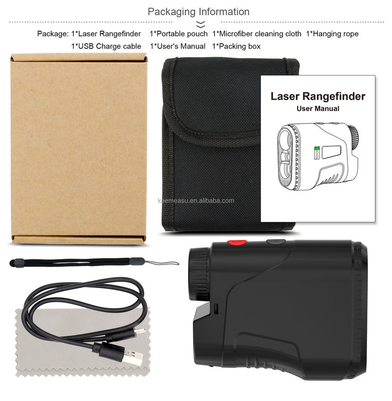 Télémètre à distance laser Télémètre à plusieurs modes Télémètres laser pour la chasse