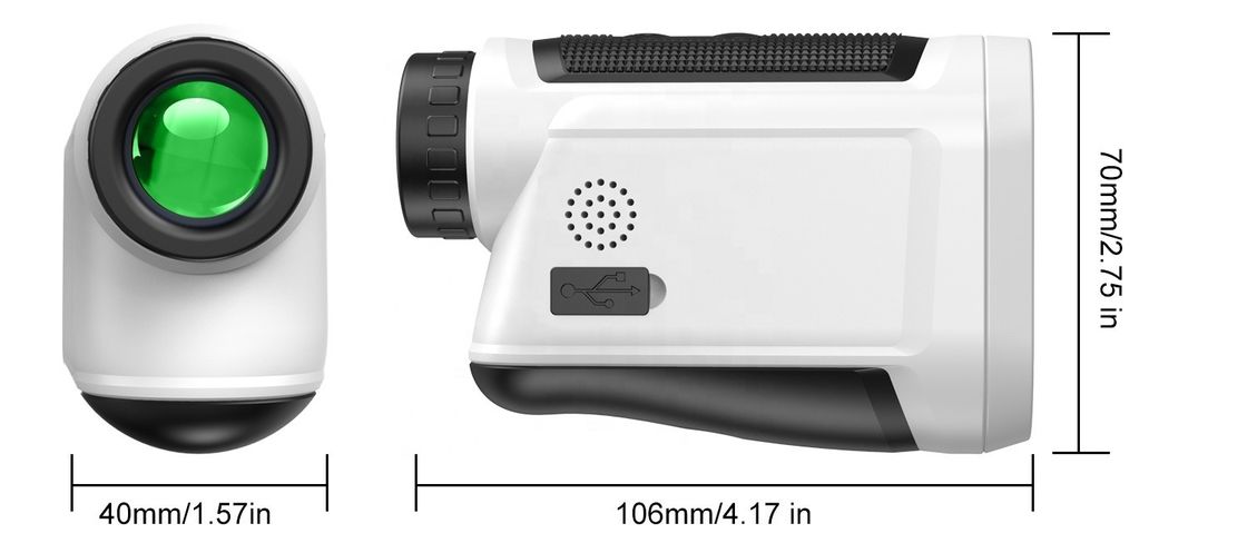 Outil de mesure de la vision au laser mini portatif avec écran tactile intelligent LCD