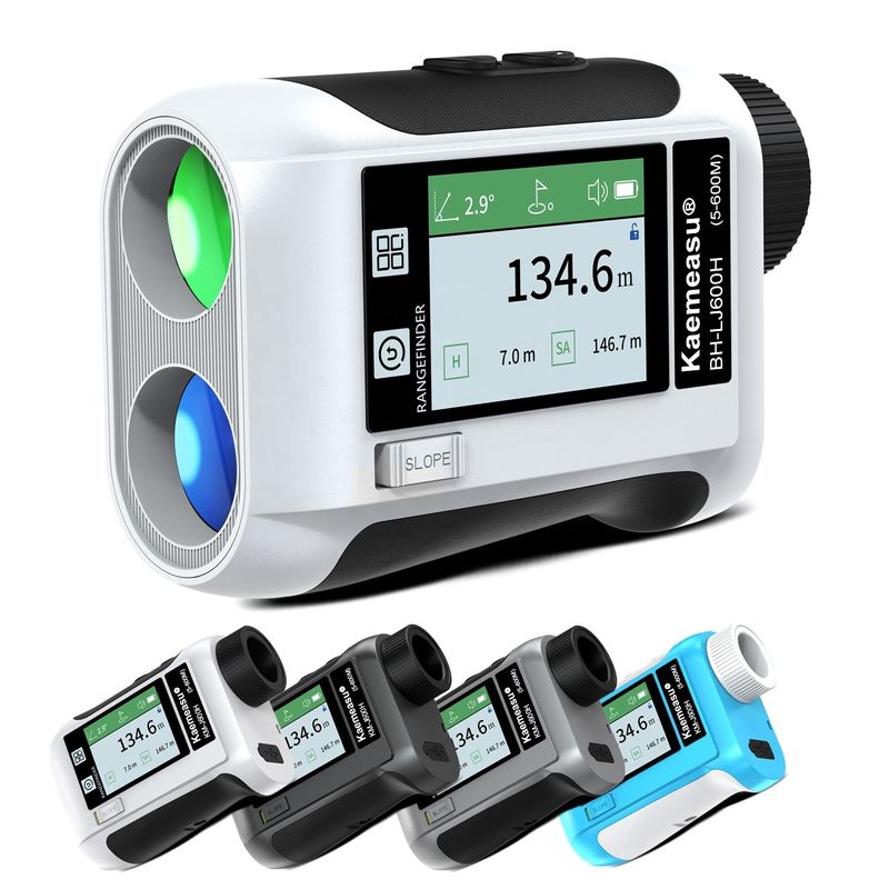 Téléscope à écran tactile intelligent Voix de golf Laser Téléscope