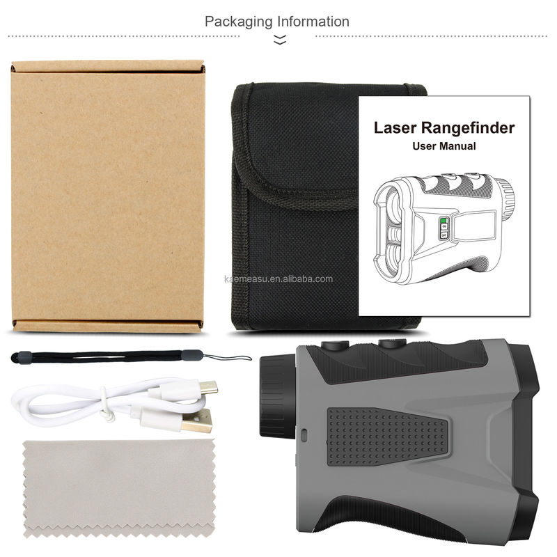 2024 Nouveau Golf Télémètres Instruments optiques Sport en plein air Chasse à la chasse à la chasse à l'oiseau Téléscope Golf Télémètre laser