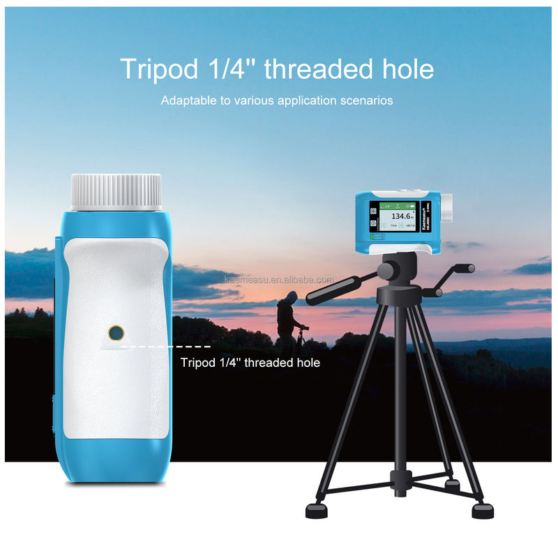 Dispositif de mesure au laser OEM ODM Dispositif de mesure au laser de diffusion vocale Distance-mètre Golf numérique Laser Télémètre de recherche de portée de chasse Téléscope
