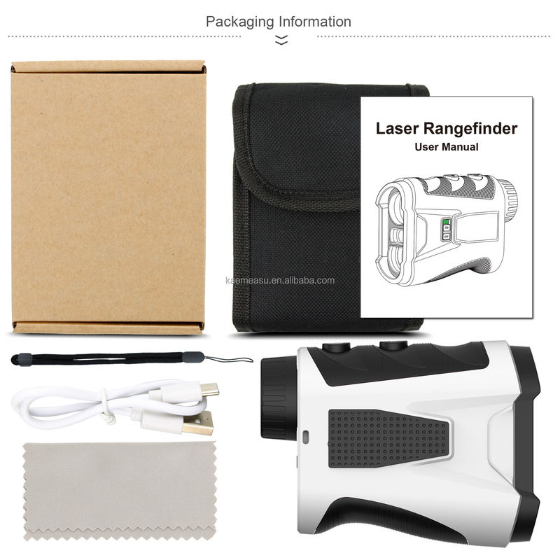 Télémètre laser numérique OEM Télémètre de chasse Mini longue distance magnétique Golf Télémètre laser Télémètre de chasse 1000m