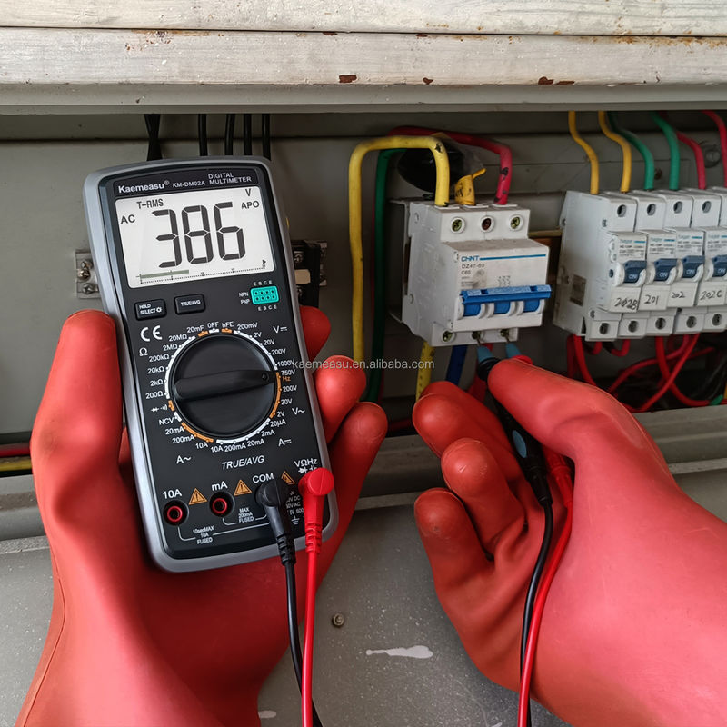 Équipement d'essai anti-brûlure de 1000 V Testeur numérique de résistance de tension et de courant électrique portatif Multimètres
