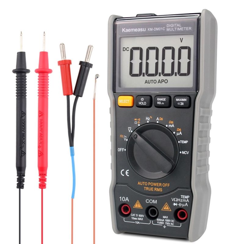 OEM ODM T-rms multimètre électronique multi-testeur numérique Ncv Ohm Hz Tester avomètre Mini multimètre portable à vendre