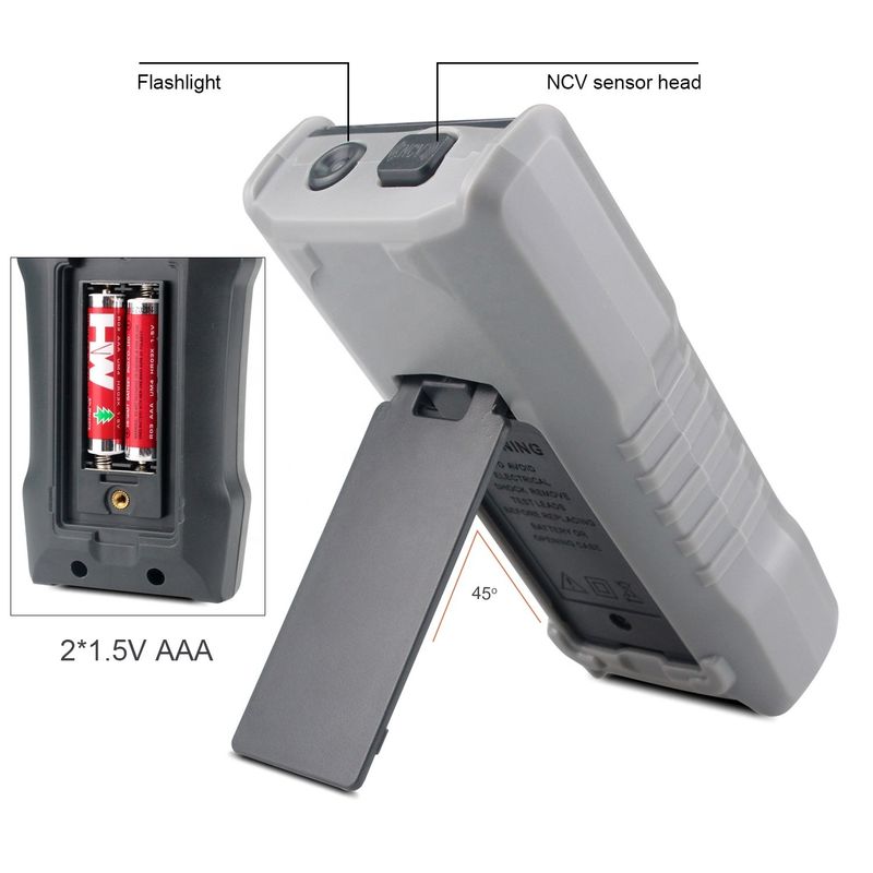 OEM ODM T-rms multimètre électronique multi-testeur numérique Ncv Ohm Hz Tester avomètre Mini multimètre portable à vendre