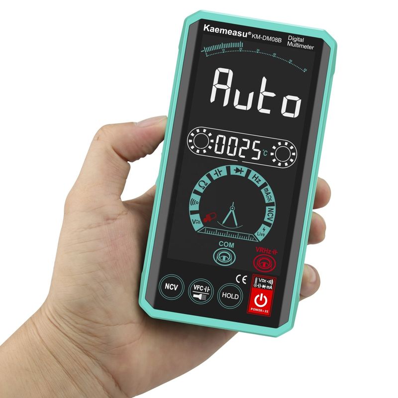 Vente en gros de multimètres électricien banc multimètres numériques multimètres automatiques à écran tactile multimètre intelligent