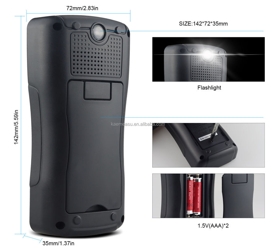 3999 Counts TRMS Multimètre LCD Multimètre professionnel banc NCV Multimètre électrique Multimètre numérique intelligent Multimètre automobile