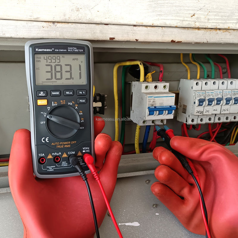 04A Clamp Meter AC DC Voltmètre numérique Diode Test de continuité Teste de tension Multimètre Multimètre numérique intelligent