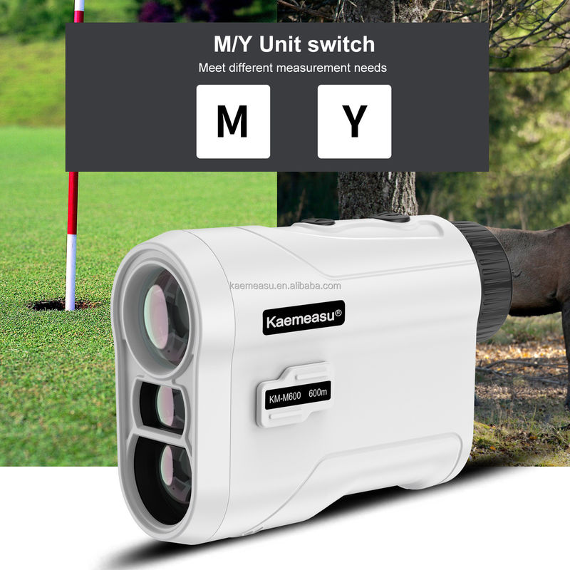 1000m Laser Rangefinder Commutateur de pente Drapeau étalon verrouillage Distance rechargeable Mètre de sport en plein air Laser Golf Téléscope de télémètre