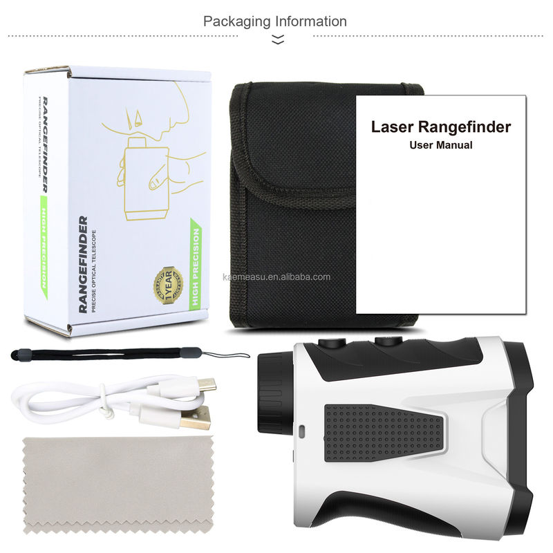 600m OEM ODM Télémètre laser numérique Mini Télémètre de chasse à longue distance Télémètre magnétique Golf Télémètre laser