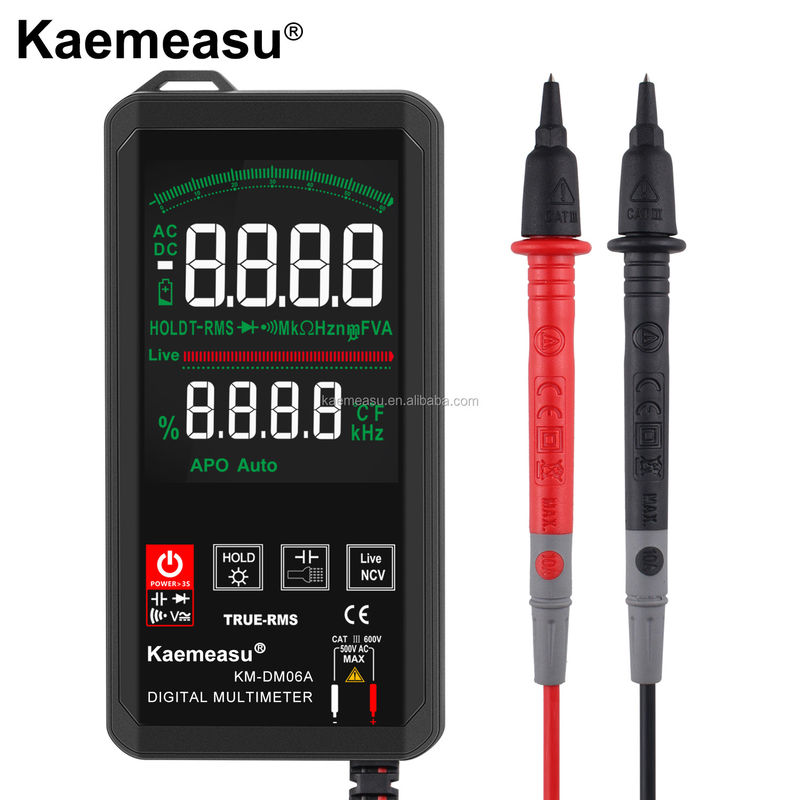 OEM ODM Grand écran Multimètre intelligent banc électricien Multimètre oscilloscope Multimètres pinceur compteurs Multimètre numérique