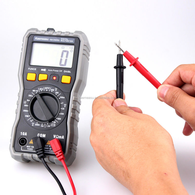 Meilleur vendeur Mini Multimètre Portable Multimètres numériques Professionnel électricien Smart NCV Diode Banque de test Multimètres