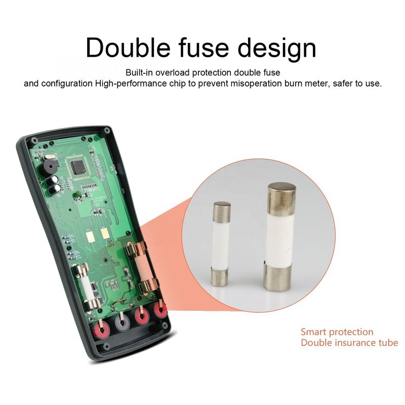 03A Multimètre numérique intelligent de haute précision à autorange NCV 1000V AC DC Multimètre numérique intelligent
