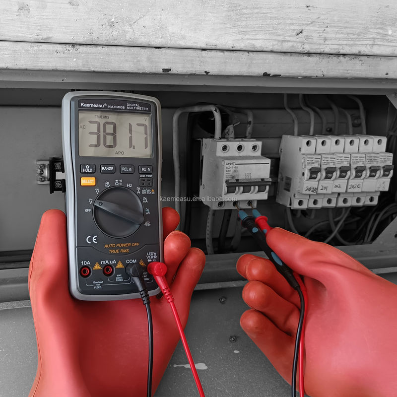 Vente à chaud Multimètre électronique industriel haute précision 6000 compte 1000v AC DC Multimètres numériques