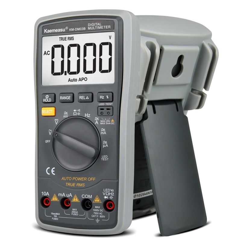 OEM ODM Multimètre électronique industriel 1000v Ac Dc Multimètre numérique Multimètre professionnel de rangement automatique