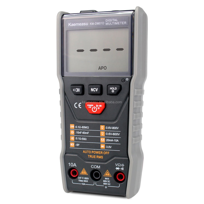 6000 Counts Mini électricien portable multimètre numérique intelligent testeur d'onde carrée banc de sortie multimètres numériques professionnels
