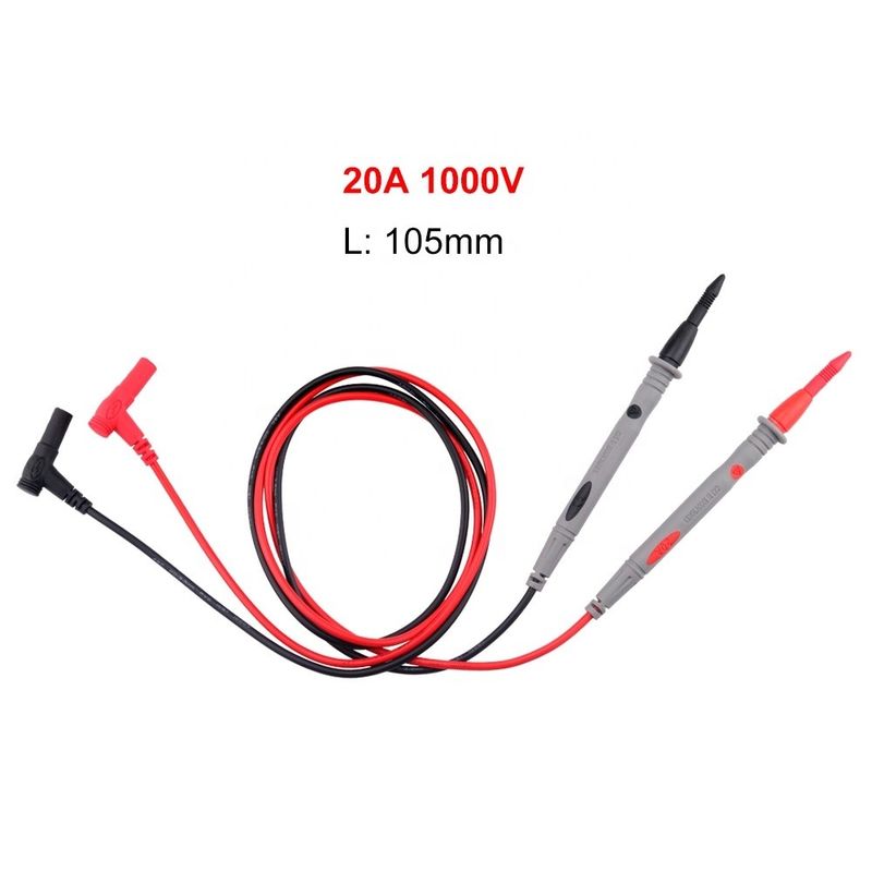 Probe de test multimètre conduit Banane Plug Probe multimètre numérique Probe de test électrique 20A 1000V câbles d'instrumentation
