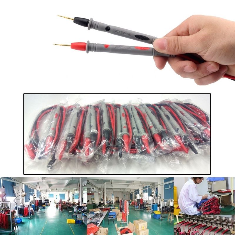 Probe de test multimètre conduit Banane Plug Probe multimètre numérique Probe de test électrique 20A 1000V câbles d'instrumentation