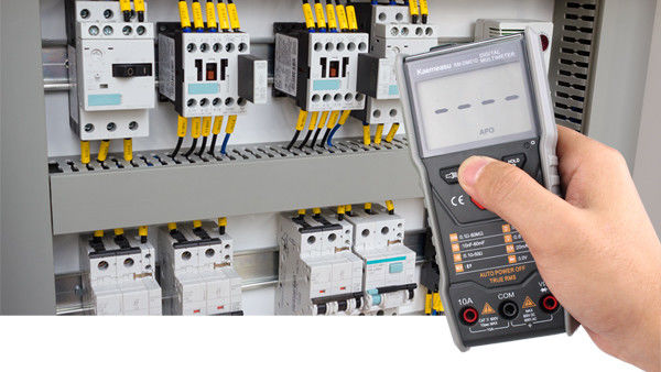 Multimètres automatiques 3 5/6 chiffres DC/AC True-rms Multimètre numérique avec Ncv Multimètre Tester
