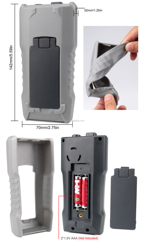 Multimètres automatiques 3 5/6 chiffres DC/AC True-rms Multimètre numérique avec Ncv Multimètre Tester