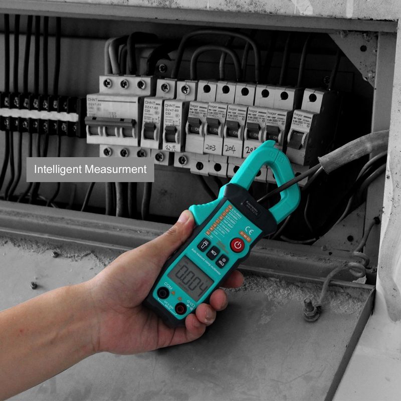 21E compteur numérique intelligent de pince NCV Outil de réparation électronique 1000v True Rms Multimètre 6000 Compteur de courant de pince