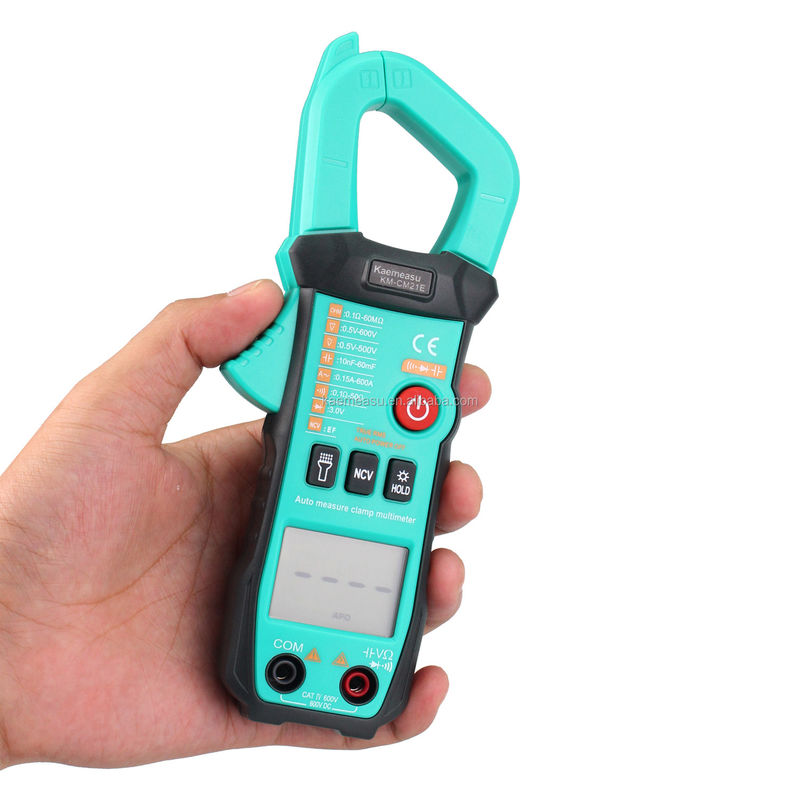 600A Mesure de courant Trms Automètre de tension Ampérimètre Hz Ohm Ncv Testeur Multimètre Ampérimètre Mètre de pinceau 21E