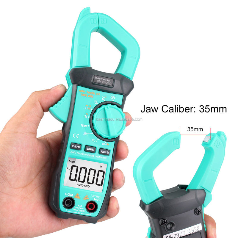 Multimètre numérique portable avec détecteur de tension et pinceau pour mesurer la portée de résistance 600Ω/6kΩ/60kΩ/600kΩ/6MΩ/40MΩ