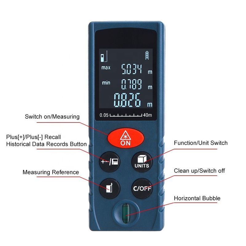 OEM ODM Mini Portable Laser Distance Meter Outils de mesure Ruler électronique Finder de portée laser numérique à vendre