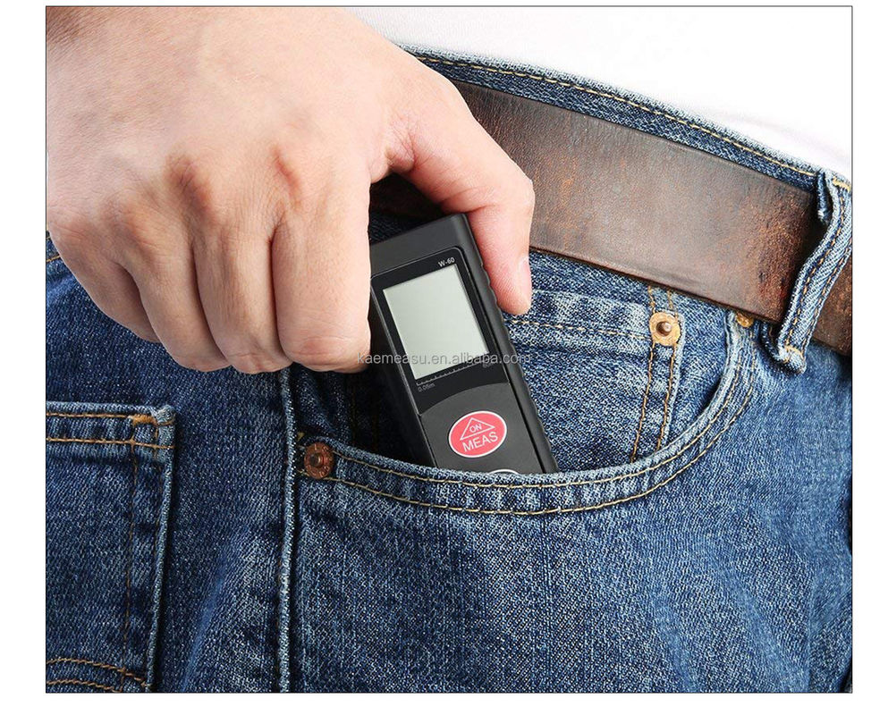 40m 100m OEM ODM Mini Télémètre numérique portable infrarouge Télémètre laser électrique Télémètre laser