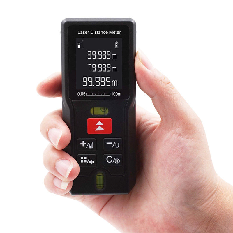 Équipement de mesure de distance électrique mini-télémètres laser numériques portables 0,05-120m