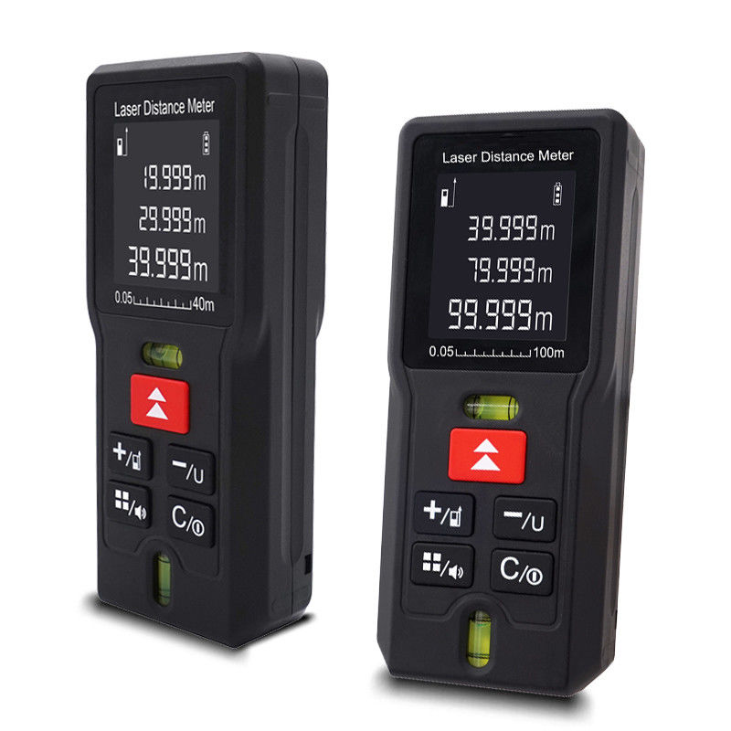 Équipement de mesure de distance électrique mini-télémètres laser numériques portables 0,05-120m