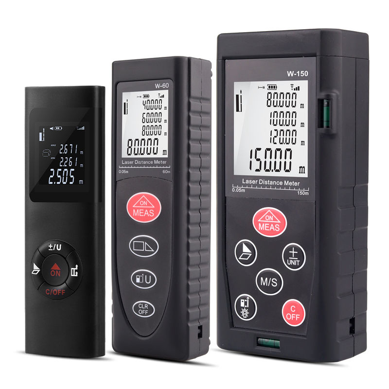 Meilleur vendeur Télémètres numériques de haute précision Ruler laser électrique Mini équipement de mesure portable Télémètre laser