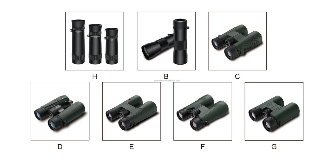 C 8X grossissement Calibre 42 mm haute définition monoculaire Termique Observation des oiseaux Tirage Téléscope à longue distance Binoculars