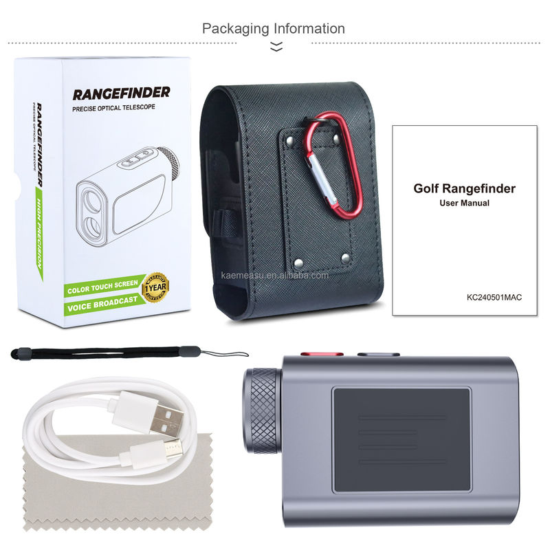 Téléscope de diffusion de données Laser Mètre de golf Télémètre de chasse Télémètre de golf Télémètre laser Télémètre