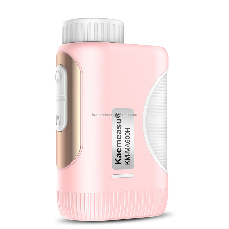 OEM 1000m Piste de golf portée Laser Distance Meter Golf Laser Télémètres Couleur rose pour les enfants et les femmes
